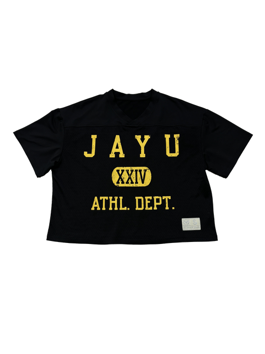 BLACK/GOLD JAYU ATHL DEPT JERSEY